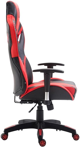 Gaming Chair BHM Germany Fangio, Black / Red Lateral view