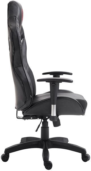 Gaming Chair BHM Germany Fangio, Black / Black Lateral view