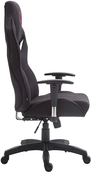 Gaming Chair BHM Germany Fangio, Black / Black Lateral view