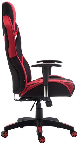 Gaming Chair BHM Germany Fangio, Black / Red Lateral view