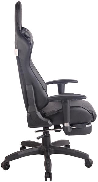 Gaming Chair BHM Germany Turbo, Black Lateral view