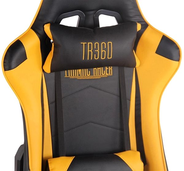 Gaming Chair BHM Germany Turbo, Black-yellow Features/technology