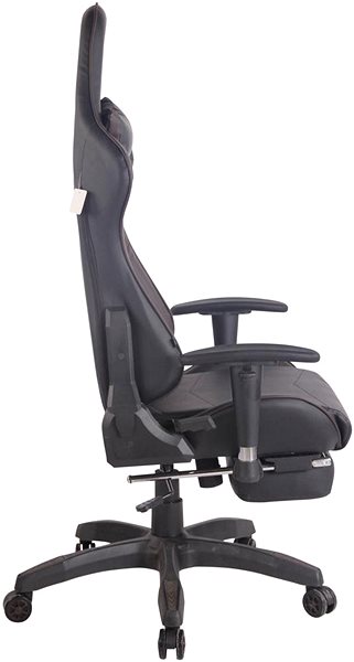 Gaming Chair BHM Germany Turbo, Black-brown Lateral view
