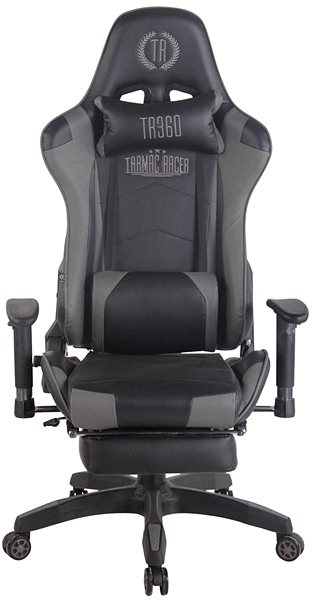 Gaming Chair BHM Germany Turbo, Black-grey Screen