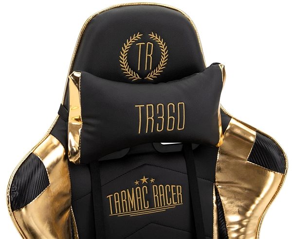 Gaming Chair BHM Germany Turbo Gloss, Black-gold Features/technology