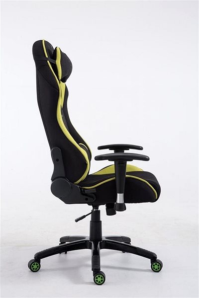 Gaming Chair BHM Germany Shift, Black-green Lateral view