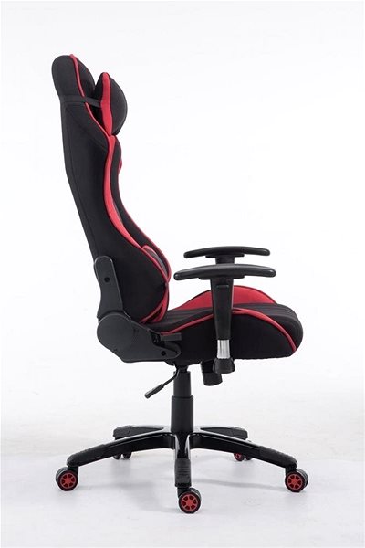 Gaming Chair BHM Germany Shift, Black-red Lateral view
