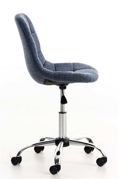 Office Chair BHM Germany Emil, Blue Lateral view