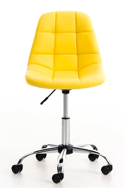 Office Chair BHM Germany Emil, Yellow Screen