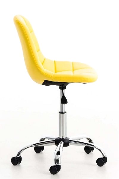 Office Chair BHM Germany Emil, Yellow Lateral view