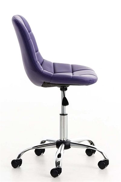 Office Chair BHM Germany Emil, Purple Lateral view