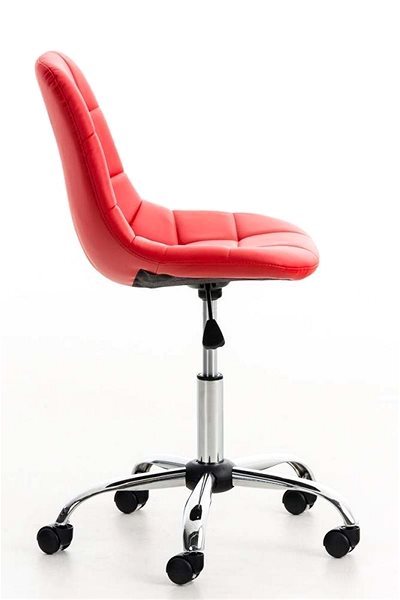 Office Chair BHM Germany Emil, Red Lateral view