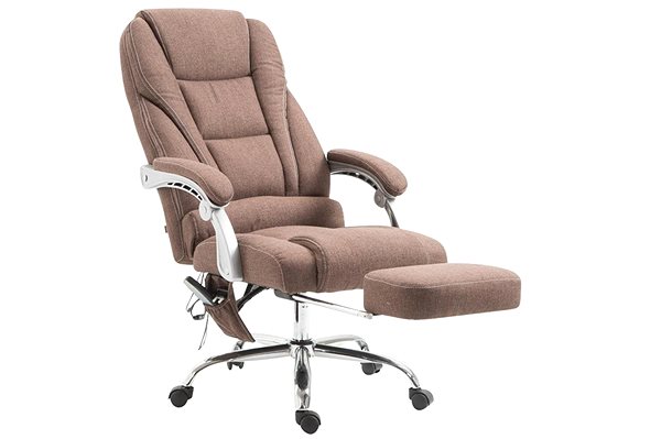 Office Armchair BHM Germany Pacific with Massage Function, Brown Features/technology