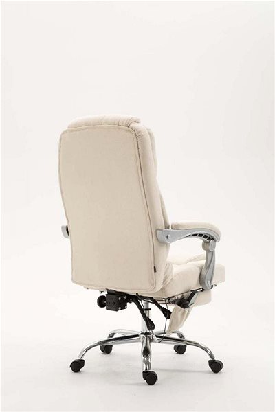 Office Armchair BHM Germany Pacific with Massage Function, Cream Back page
