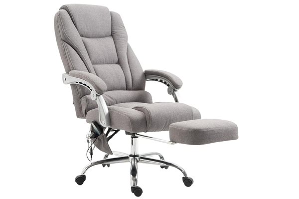 Office Armchair BHM Germany Pacific with Massage Function, Grey Features/technology