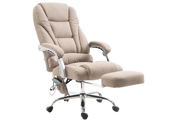 Office Armchair BHM Germany Pacific with Massage Function, Taupe Features/technology