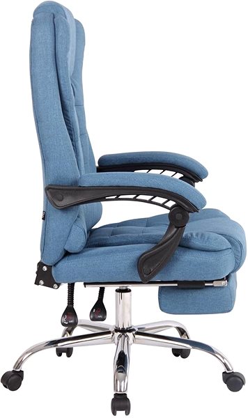 Office Armchair BHM Germany Oxygen, Blue Lateral view