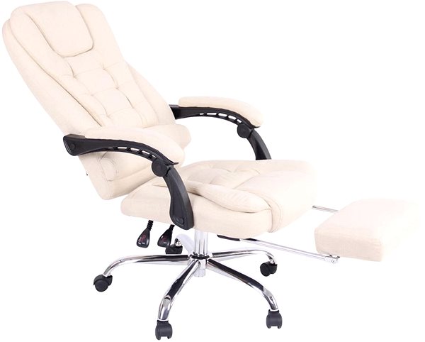 Office Armchair BHM Germany Oxygen, Cream Features/technology