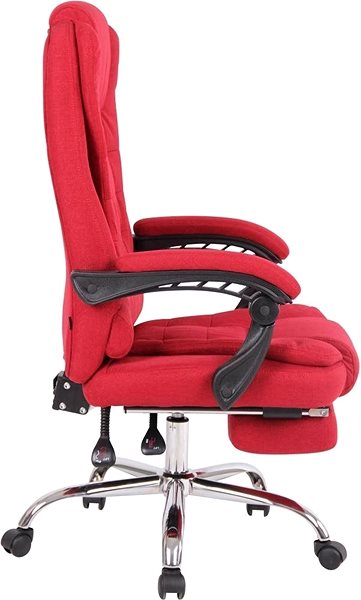 Office Armchair BHM Germany Oxygen, Red Lateral view