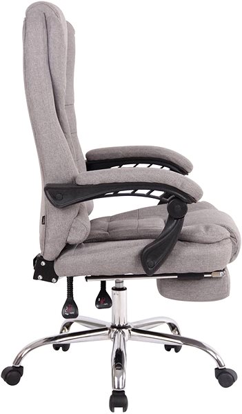 Office Armchair BHM Germany Oxygen, Grey Lateral view