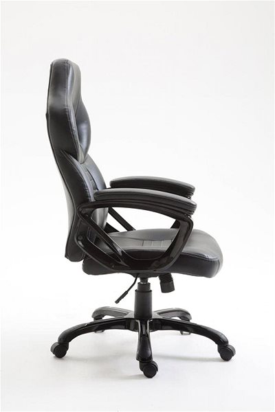 Office Armchair BHM Germany Pedro, Black-black Lateral view