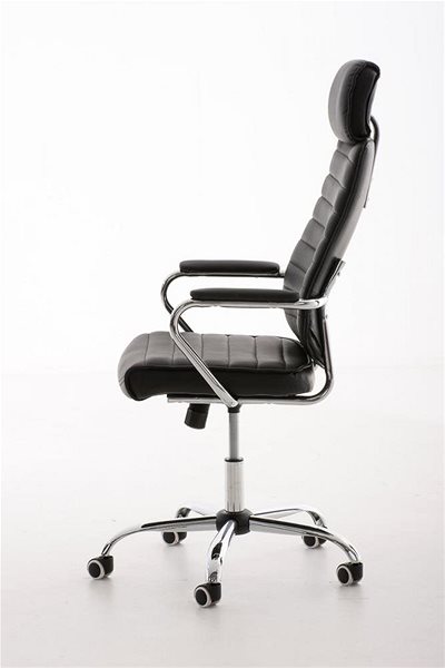 Office Armchair BHM Germany Rako, Black Lateral view