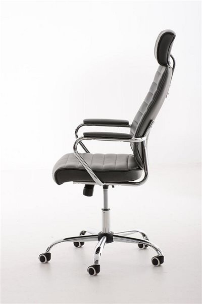 Office Armchair BHM Germany Rako, Grey Lateral view