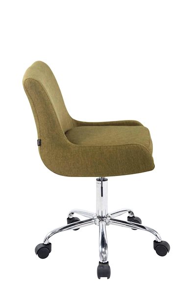 Dielenská stolička BHM Germany Club, textil, zelená ...