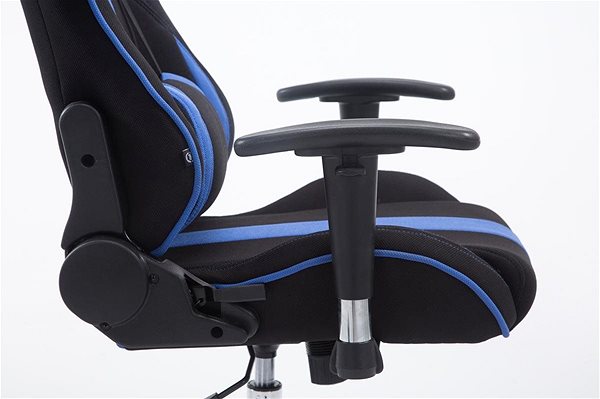 Gaming Chair BHM Germany Racing Edition, Textile, Blue Features/technology