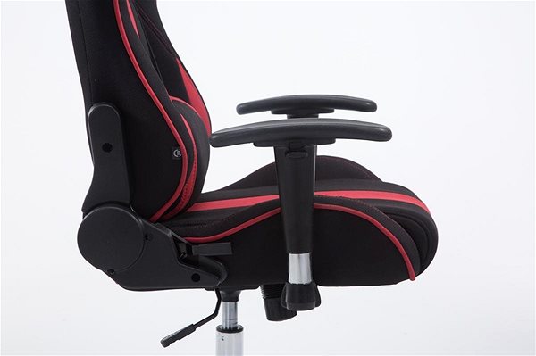 Gaming Chair BHM Germany Racing Edition, Textile, Red Features/technology