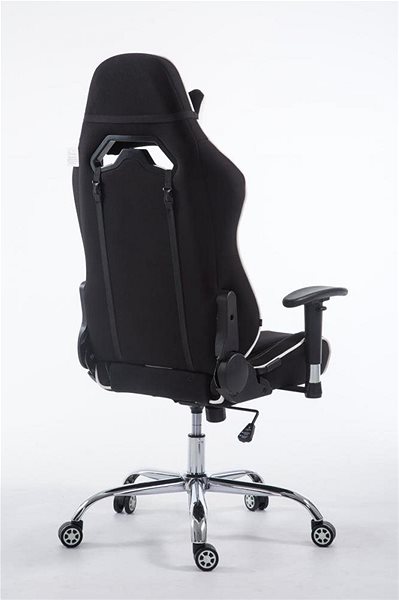 Gaming Chair BHM Germany Racing Edition, Textile, White Back page