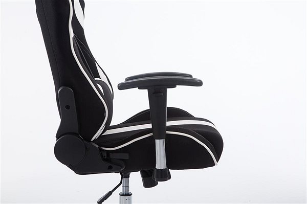 Gaming Chair BHM Germany Racing Edition, Textile, White Features/technology