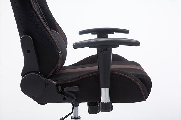 Gaming Chair BHM Germany Racing Edition, Textile, Brown Features/technology
