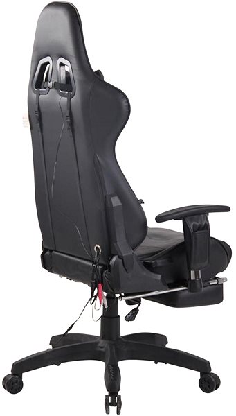 Gaming Chair BHM Germany Turbo, Massage, Black Back page