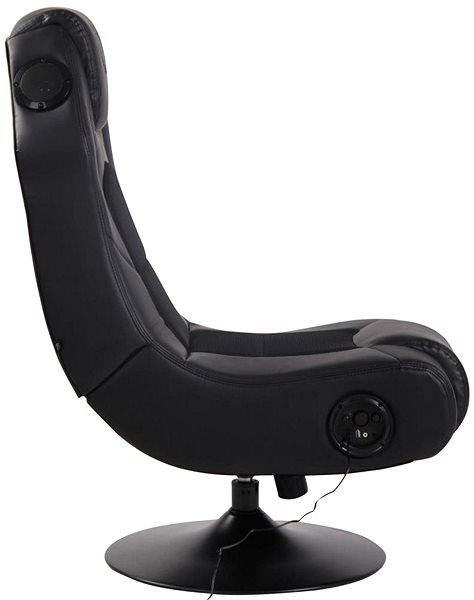 Gaming Chair BHM Germany Taupo, Black Lateral view