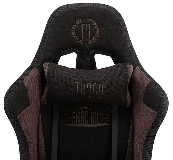 Gaming Chair BHM Germany Turbo LED, Textile, Black-brown Features/technology