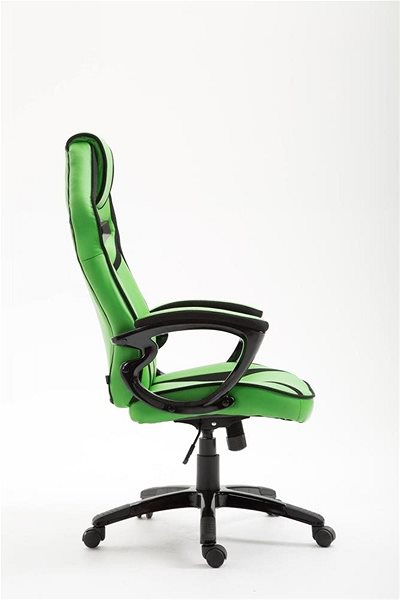 Gaming Chair BHM Germany Chicane, Green Lateral view