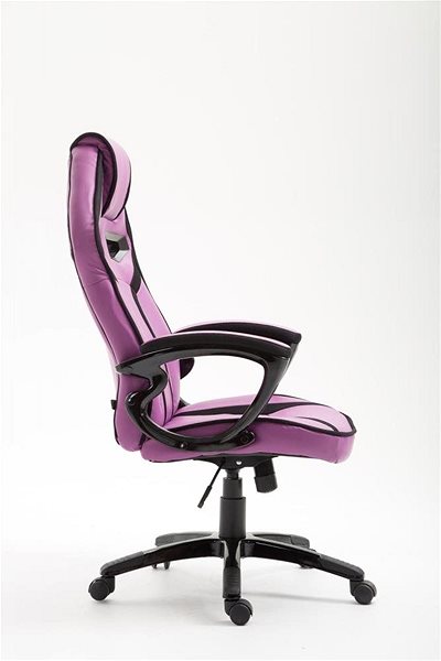 Gaming Chair BHM Germany Chicane, Purple Lateral view