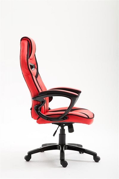 Gaming Chair BHM Germany Chicane, Red Lateral view