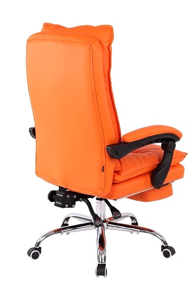 Office Armchair BHM Germany Power, Synthetic Leather, Orange Back page