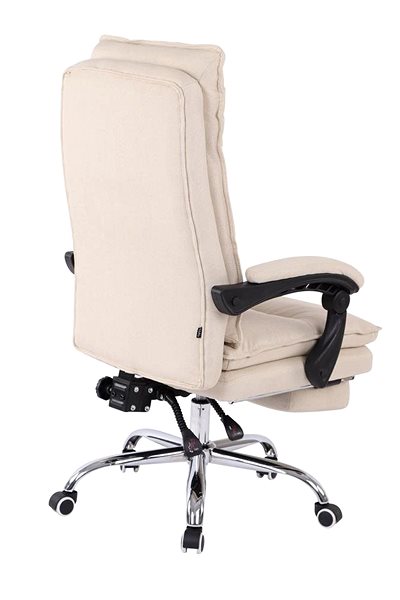 Office Armchair BHM Germany Power, Textile, Cream Back page