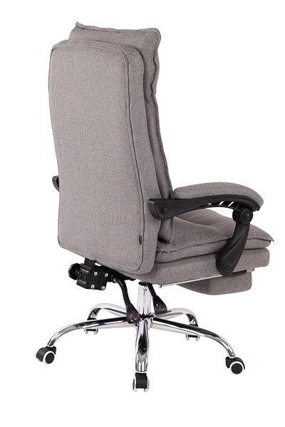 Office Armchair BHM Germany Power, Textile, Grey Back page