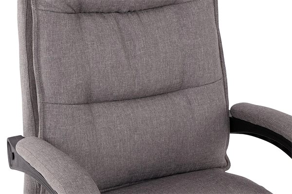 Kancelářské křeslo BHM GERMANY Power, textil, šedé Vlastnosti/technologie