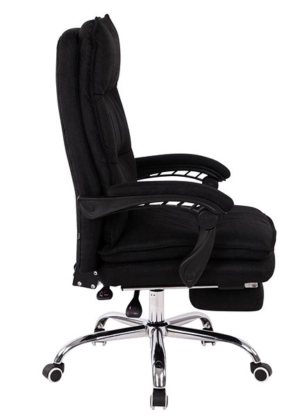 Office Armchair BHM Germany Power, Textile, Black Lateral view
