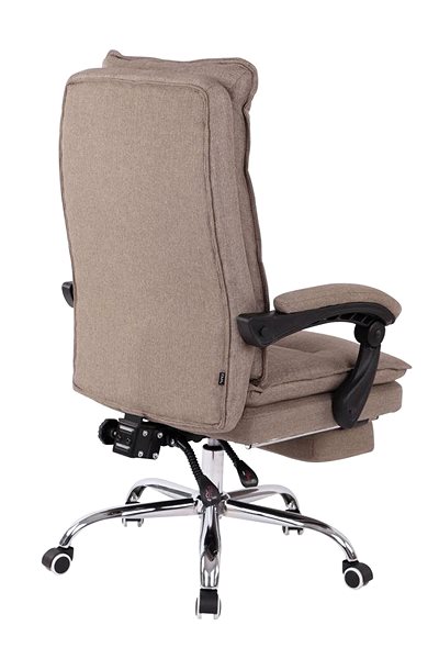 Office Armchair BHM Germany Power, Textile, Taupe Back page