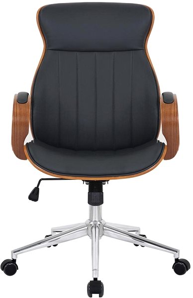 Office Chair BHM Germany Melilla, Walnut / Black Screen