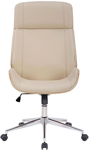 Office Chair BHM Germany Varel, Natural / Cream Screen