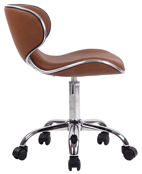 Office Chair BHM Germany Las Vegas, Brown Lateral view