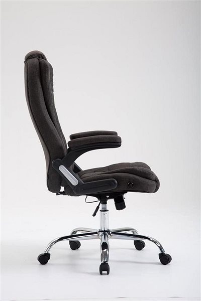 Office Chair BHM Germany Thor, Dark Grey Lateral view