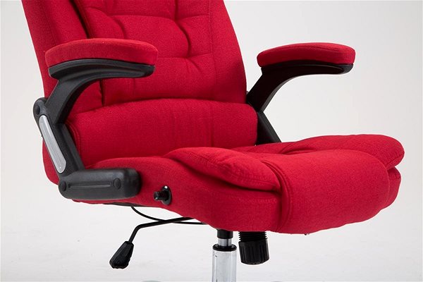 Kancelárska stolička BHM Germany Thor, červená Vlastnosti/technológia